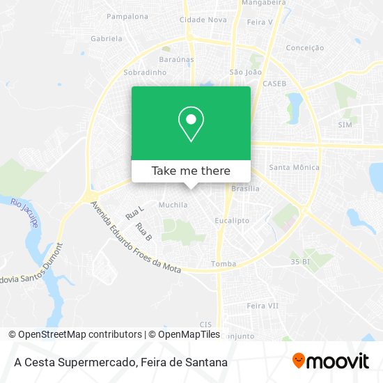 Mapa A Cesta Supermercado