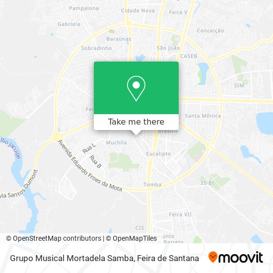 Grupo Musical Mortadela Samba map