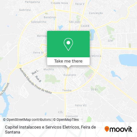 Capitel Instalacoes e Servicos Eletricos map