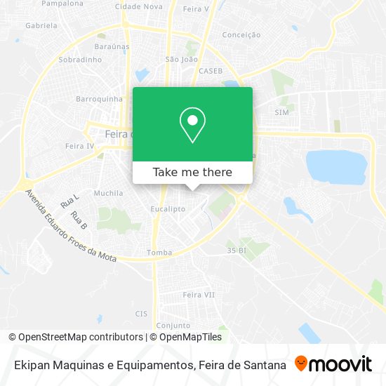 Ekipan Maquinas e Equipamentos map