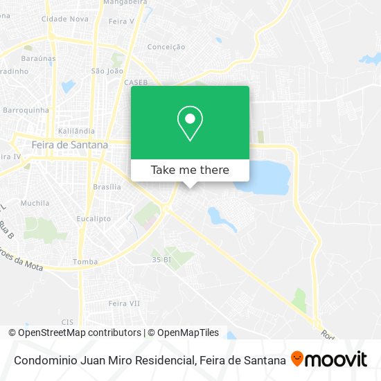 Condominio Juan Miro Residencial map