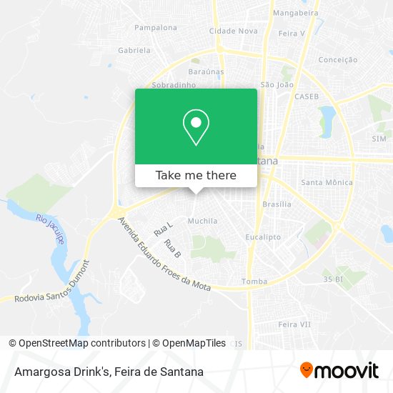 Amargosa Drink's map