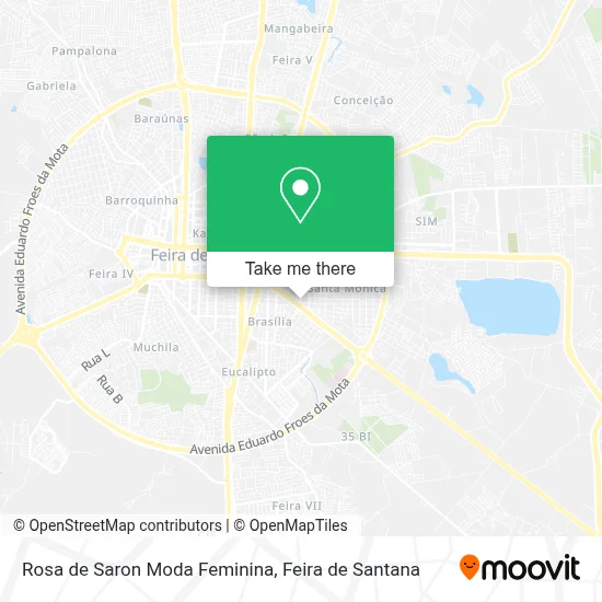 Rosa de Saron Moda Feminina map