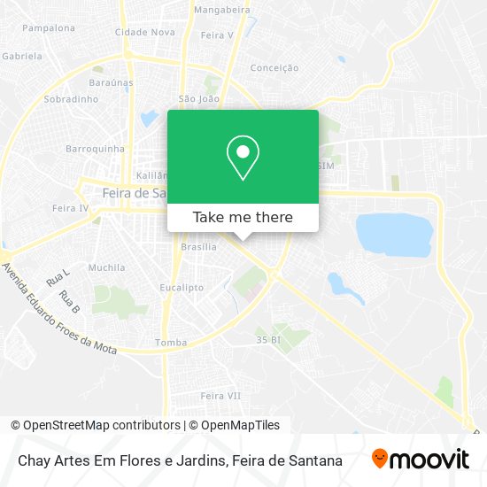 Chay Artes Em Flores e Jardins map