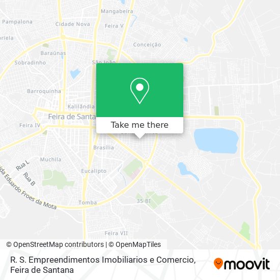 R. S. Empreendimentos Imobiliarios e Comercio map
