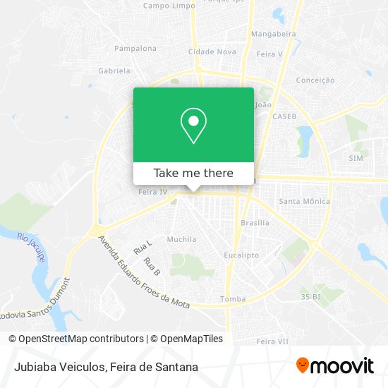 Jubiaba Veiculos map
