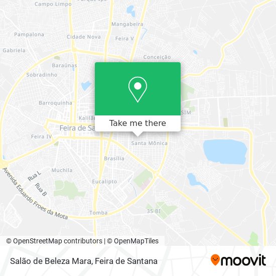 Salão de Beleza Mara map