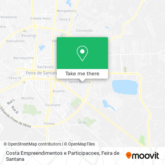 Costa Empreendimentos e Participacoes map