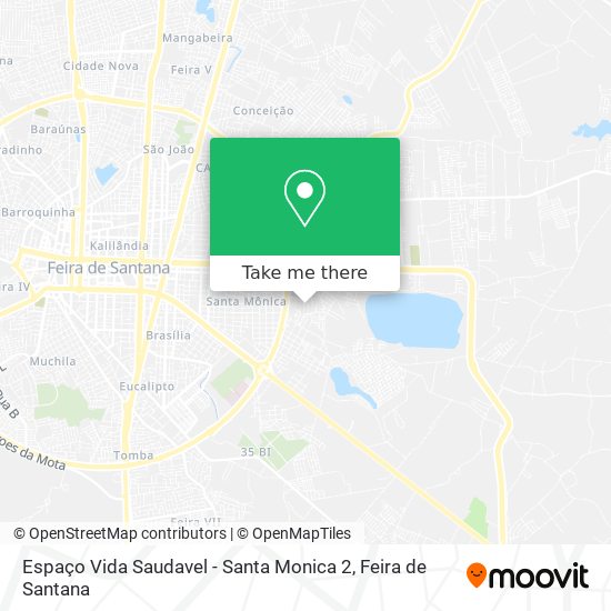 Espaço Vida Saudavel - Santa Monica 2 map