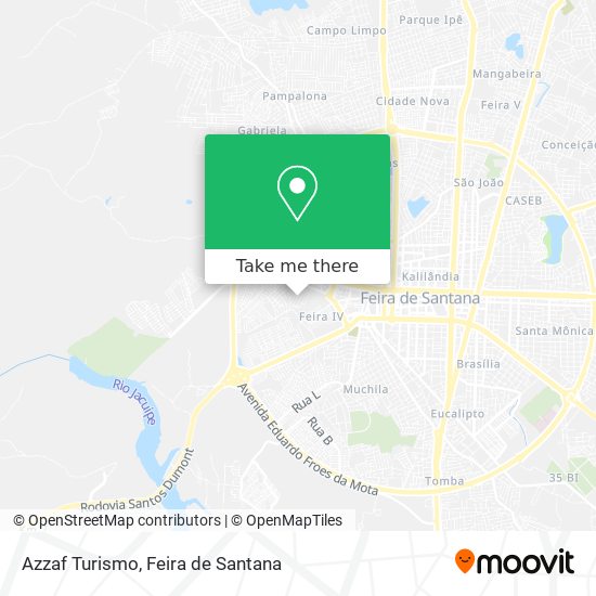 Azzaf Turismo map