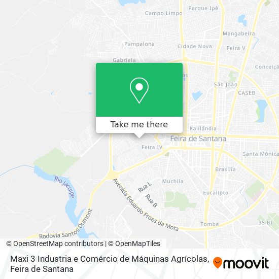 Maxi 3 Industria e Comércio de Máquinas Agrícolas map