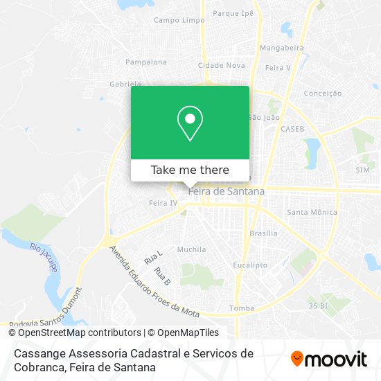 Cassange Assessoria Cadastral e Servicos de Cobranca map