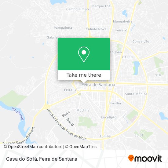 Casa do Sofá map