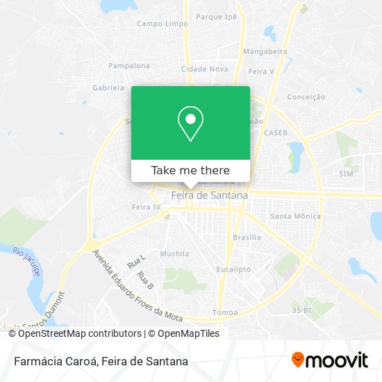 Farmácia Caroá map