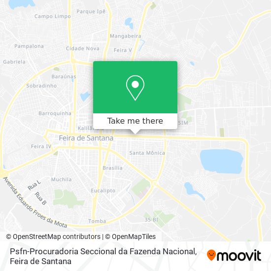 Psfn-Procuradoria Seccional da Fazenda Nacional map