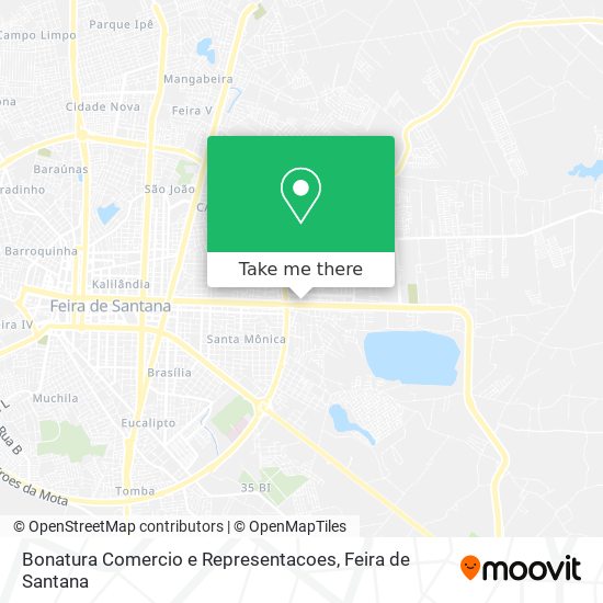 Bonatura Comercio e Representacoes map