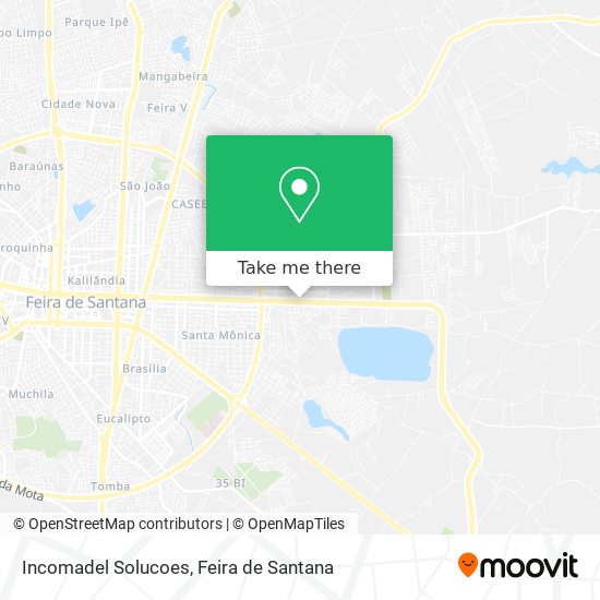 Incomadel Solucoes map