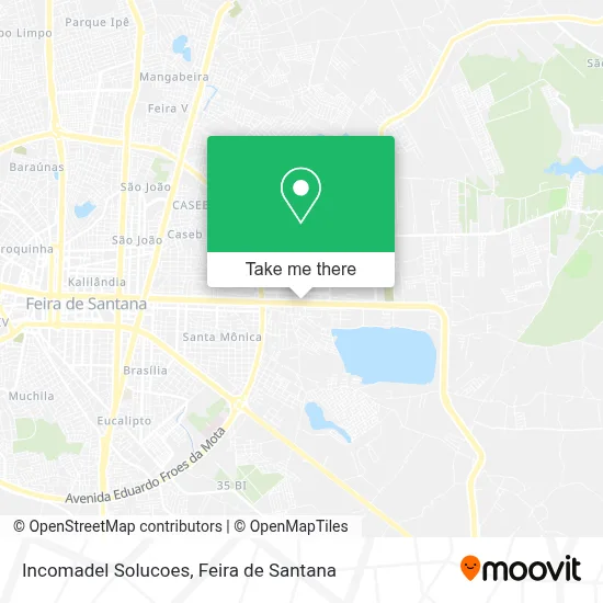 Incomadel Solucoes map