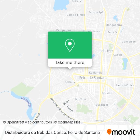 Distribuidora de Bebidas Carlao map