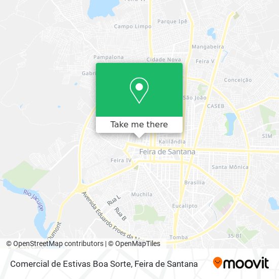 Comercial de Estivas Boa Sorte map