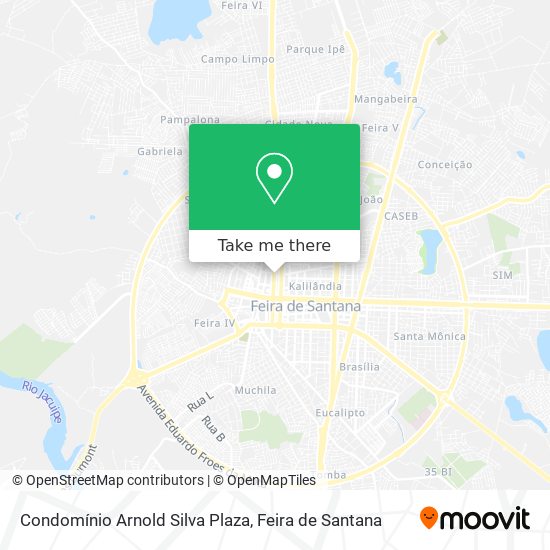Condomínio Arnold Silva Plaza map