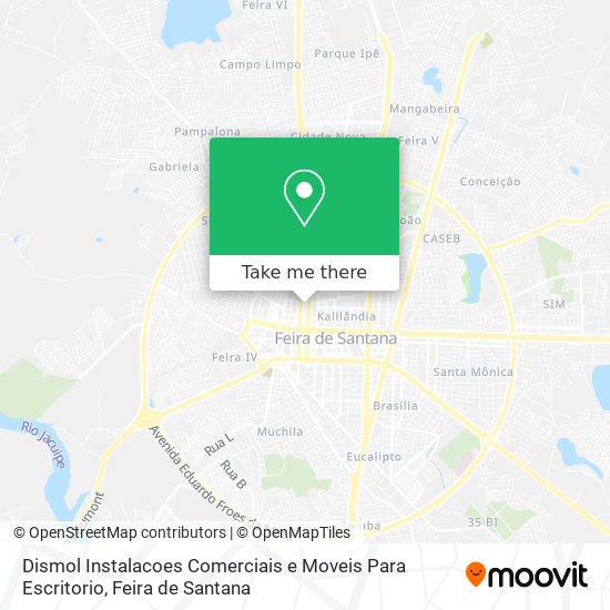 Dismol Instalacoes Comerciais e Moveis Para Escritorio map