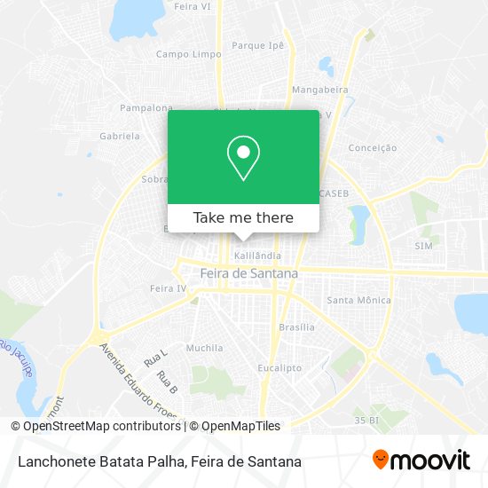 Lanchonete Batata Palha map