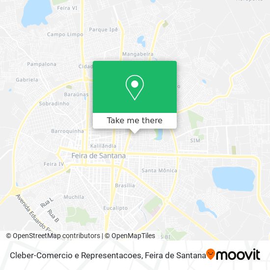 Mapa Cleber-Comercio e Representacoes