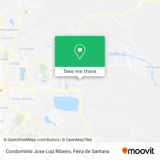 Condominio Jose Luiz Ribeiro map