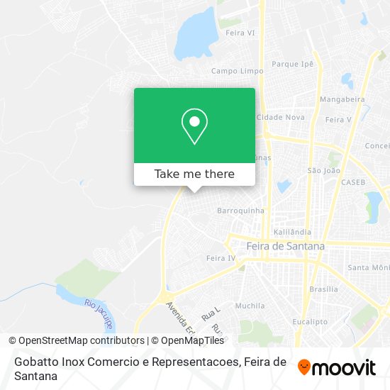 Gobatto Inox Comercio e Representacoes map