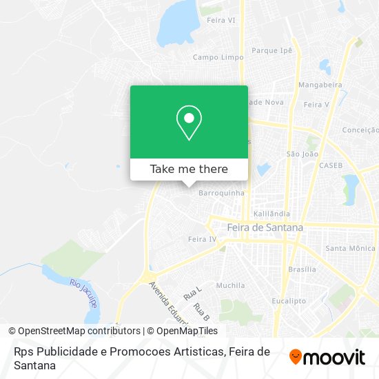 Rps Publicidade e Promocoes Artisticas map
