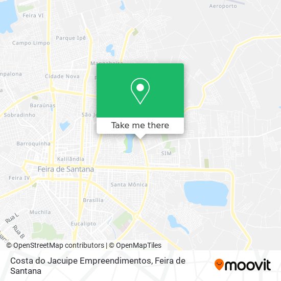 Costa do Jacuipe Empreendimentos map