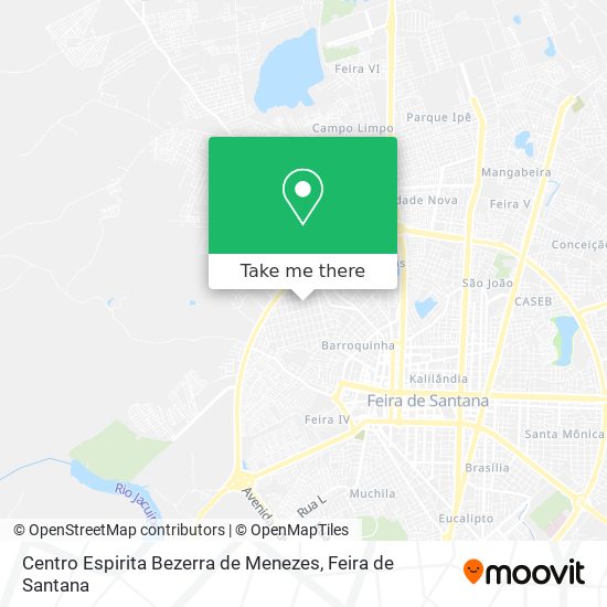 Centro Espirita Bezerra de Menezes map