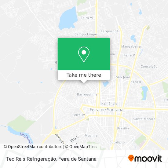 Tec Reis Refrigeração map