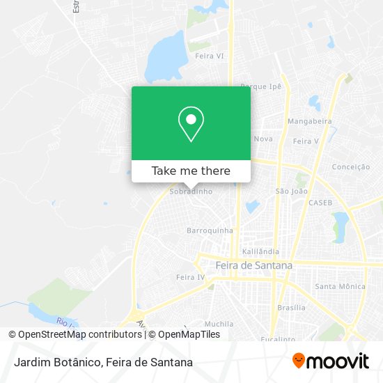 Jardim Botânico map