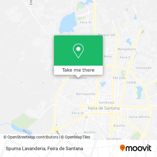 Spuma Lavanderia map