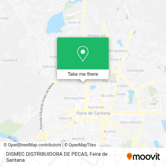 DISMEC DISTRIBUIDORA DE PECAS map