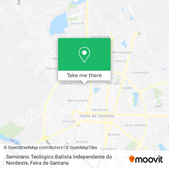 Seminário Teológico Batista Independente do Nordeste map