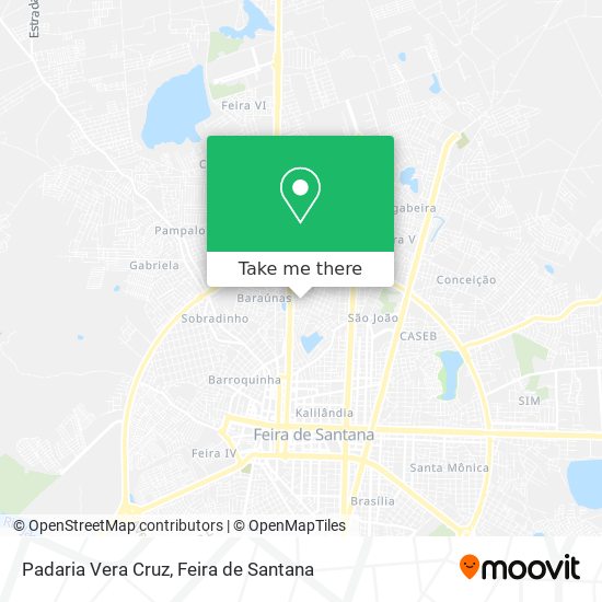 Padaria Vera Cruz map