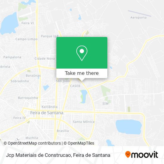 Jcp Materiais de Construcao map