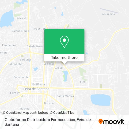 Globofarma Distribuidora Farmaceutica map