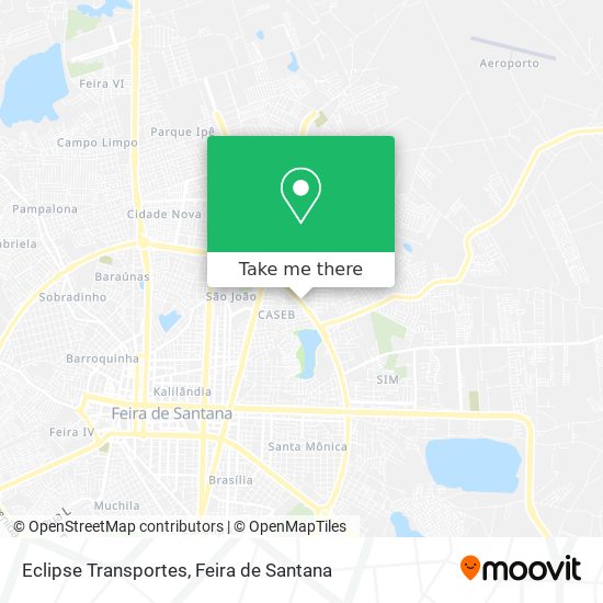 Eclipse Transportes map