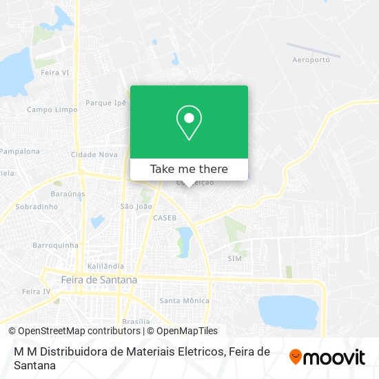 M M Distribuidora de Materiais Eletricos map