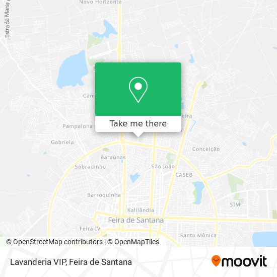 Lavanderia VIP map