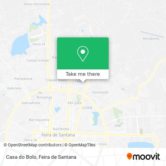 Casa do Bolo map
