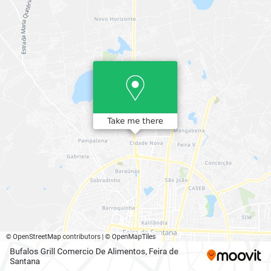 Bufalos Grill Comercio De Alimentos map