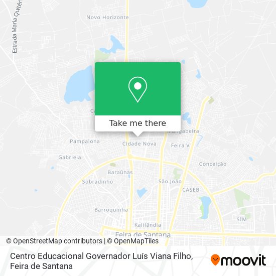 Centro Educacional Governador Luís Viana Filho map