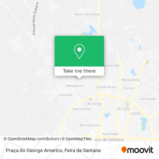 Praça do George Americo map