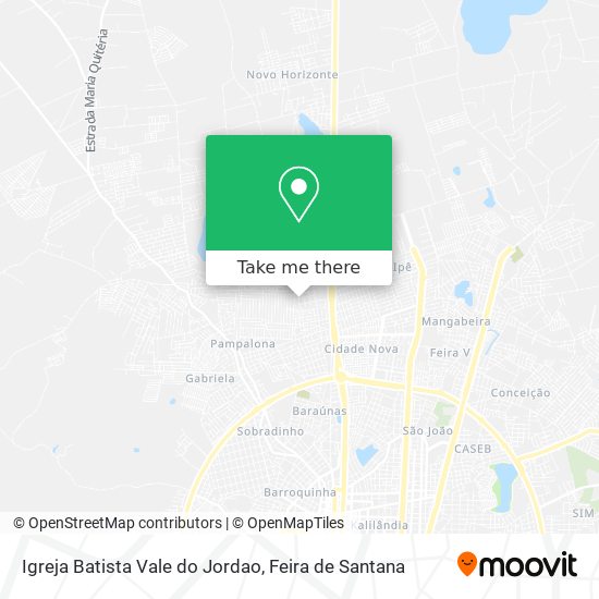 Igreja Batista Vale do Jordao map