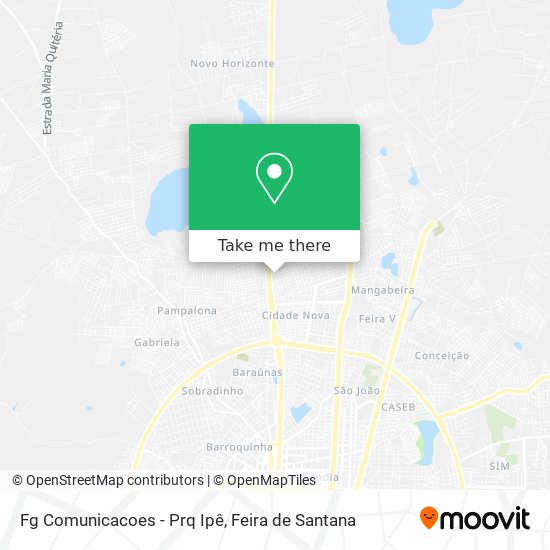 Fg Comunicacoes - Prq Ipê map